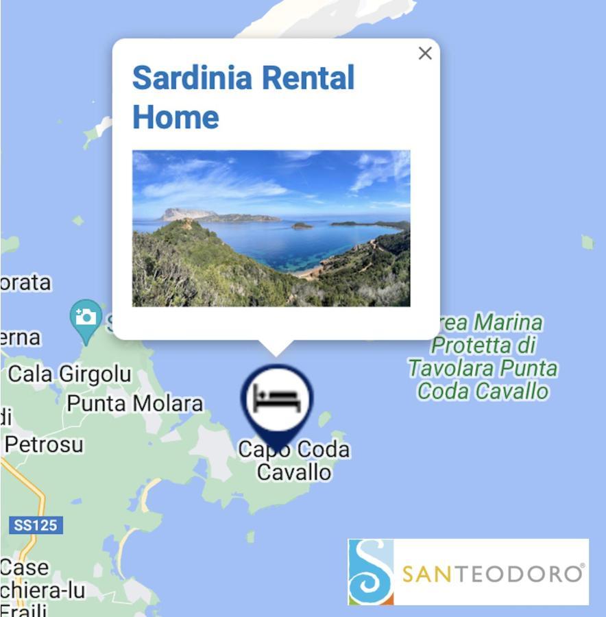 Apartamento San Teodoro Punta Est Delizioso Monolocale Vista Mare Exterior foto
